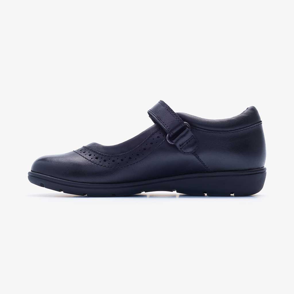 Term Star Black School Shoes