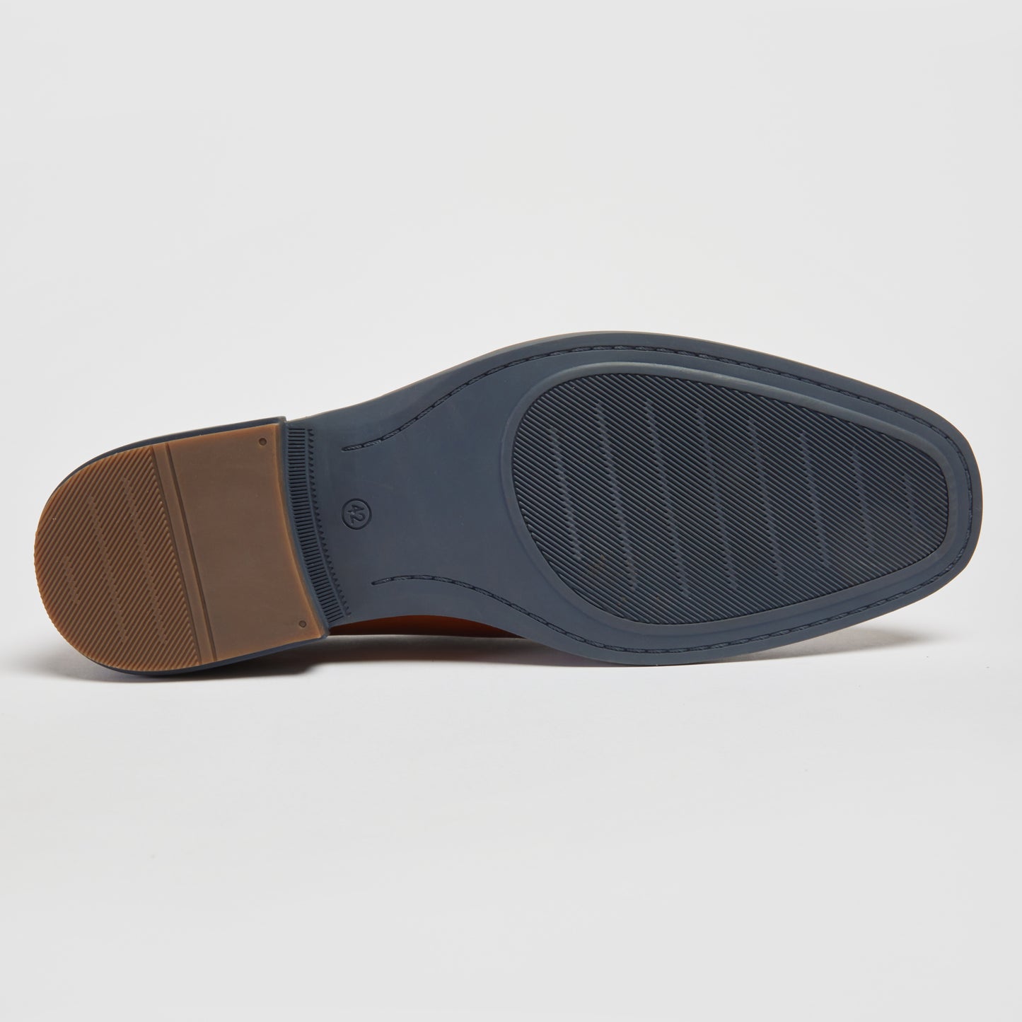 Pod Spear Cognac Leather Slip On Shoes