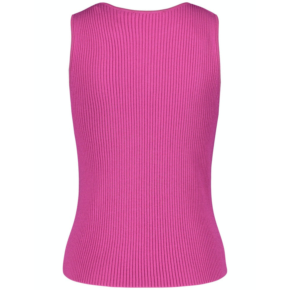 Taifun 572314 15015 3420 Fuchsia Knit Top