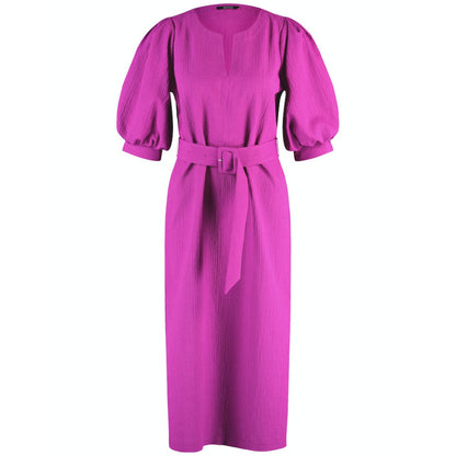 Taifun 580317 11021 3420 Fuchsia Woven Dress