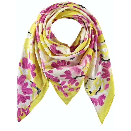 Taifun 500311 13106 4142 Fresh Lemon Pattern Scarf