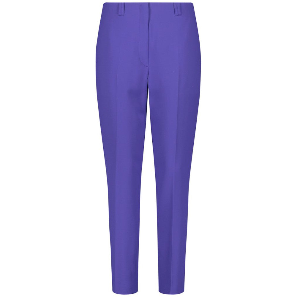 Taifun 520304 11054 8810 Purple Ink Cropped Trousers