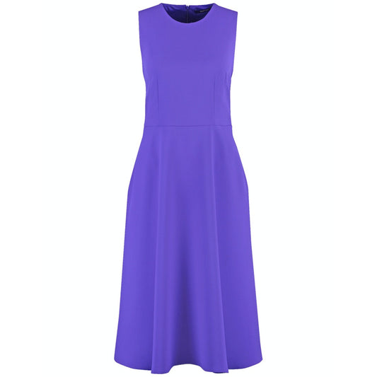 Taifun 580305 11054 8810 Purple Ink Woven Dress