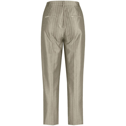 Taifun 620414 11320 5662 New Sage Pattern Trousers