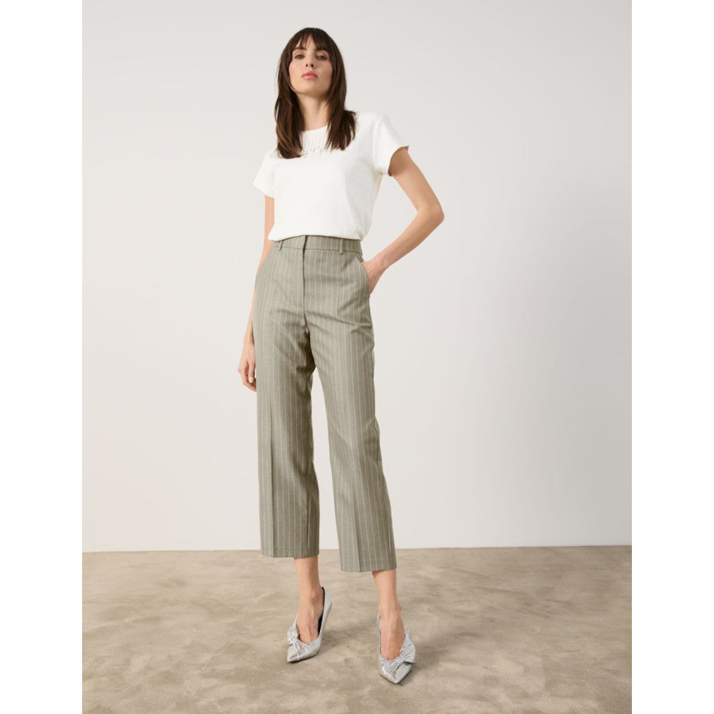 Taifun 620414 11320 5662 New Sage Pattern Trousers