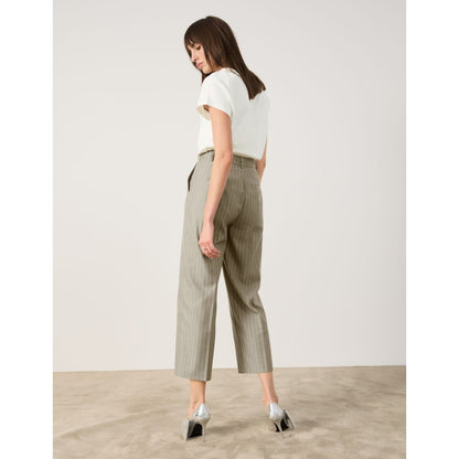 Taifun 620414 11320 5662 New Sage Pattern Trousers