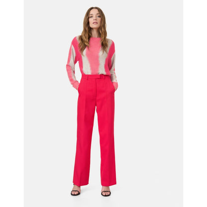 Taifun 620418 11355 6560 Cherry Red Trousers