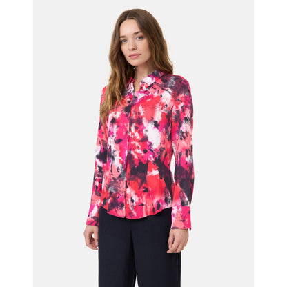 Taifun 660423 11350 6572 Geranium Pattern Blouse