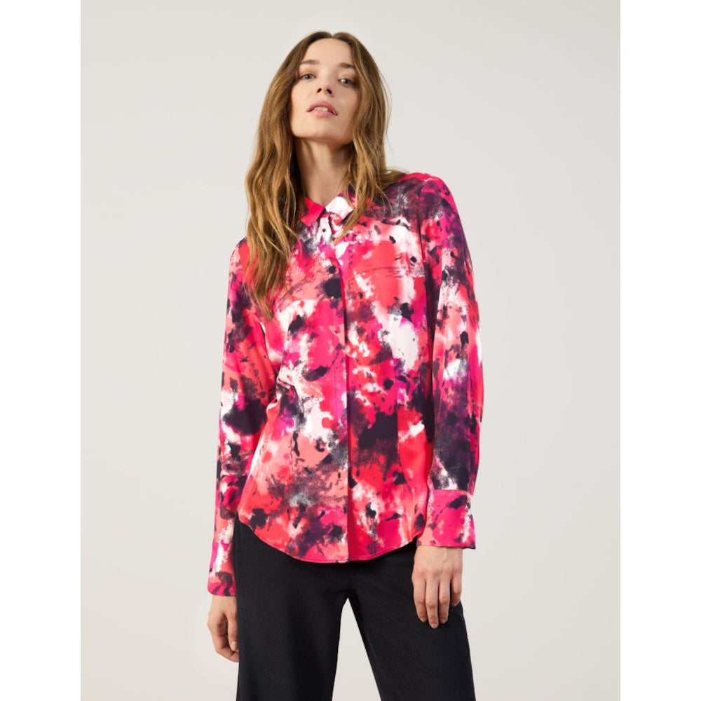 Taifun 660423 11350 6572 Geranium Pattern Blouse