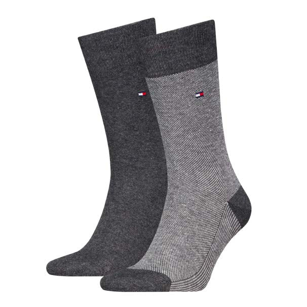 Tommy Hilfiger 701226104 003 Anthracite 2 Pack Socks