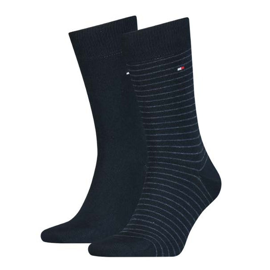 Tommy Hilfiger 100001496 322 Dark Navy 2 Pack Socks