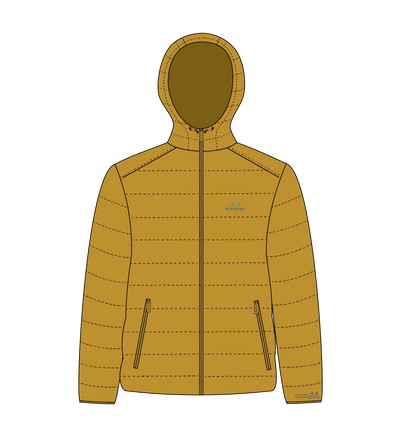 Bleubird Tabor Jacket - Mens - Mustard