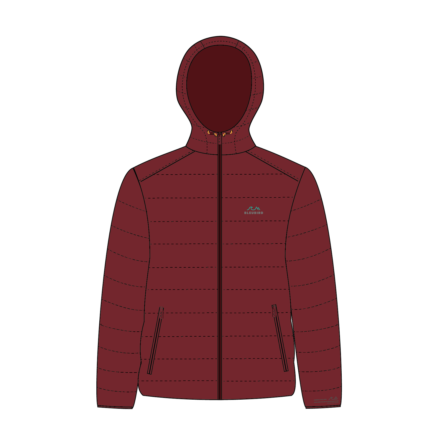 Bleubird Tabor Jacket - Mens - Red