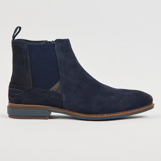 Pod Troy Navy Suede Boots