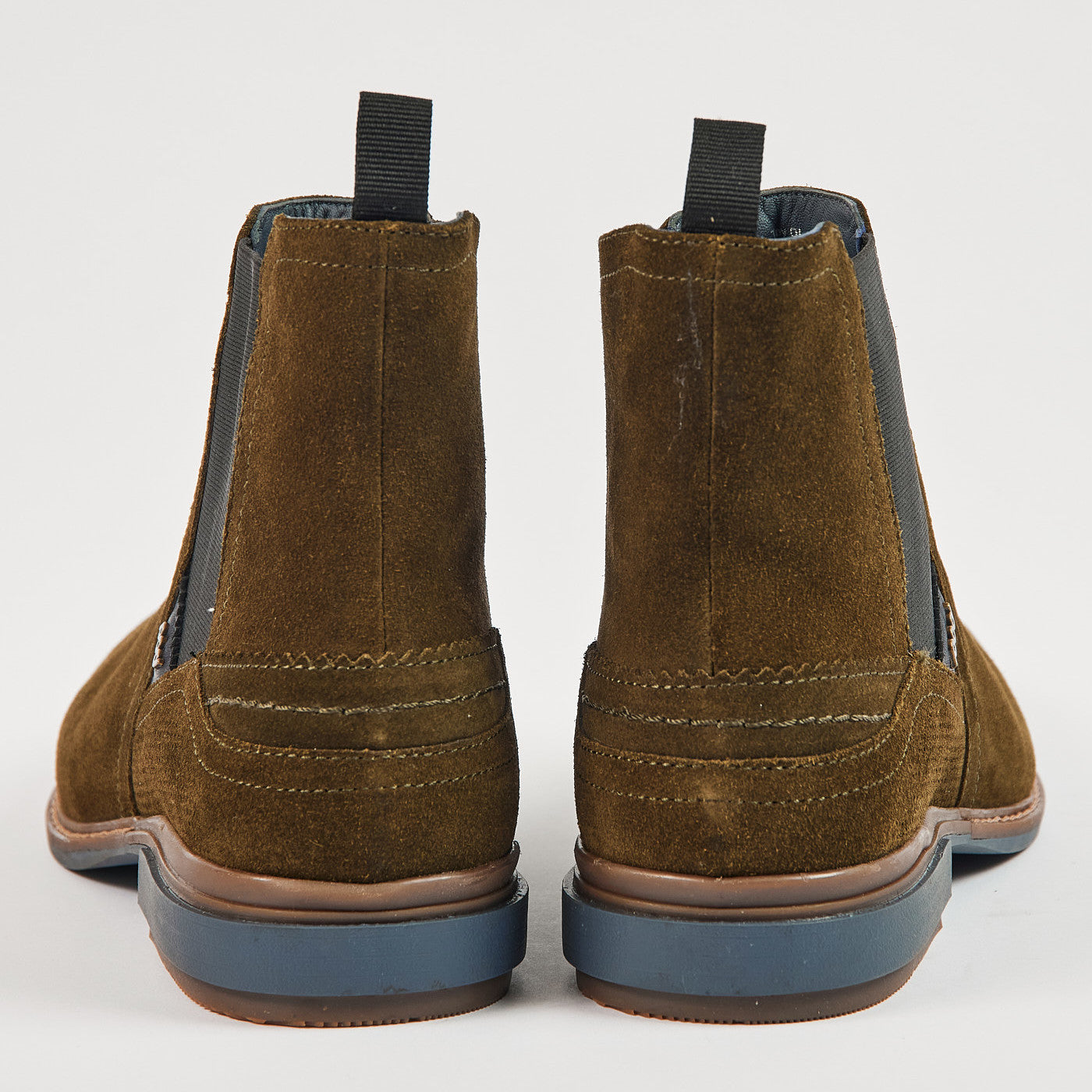 Pod Troy Olive Suede Boots