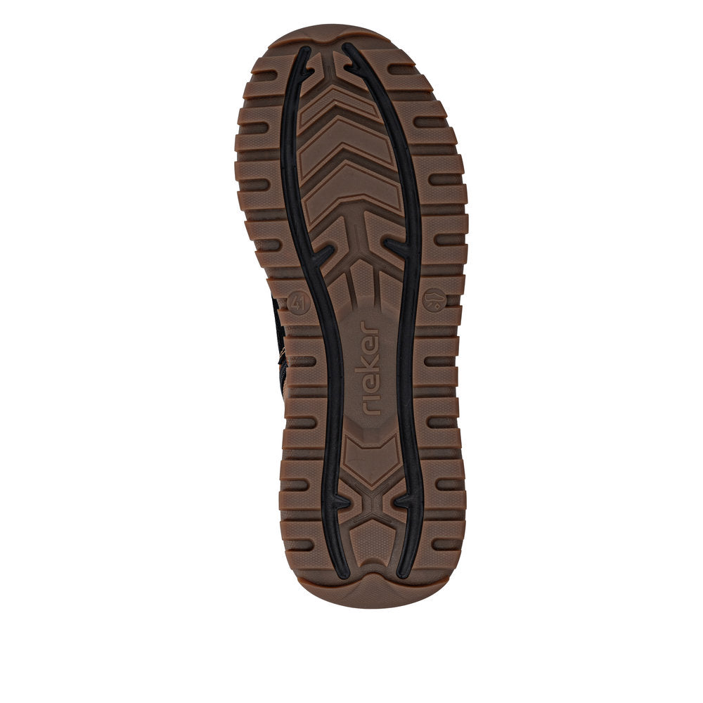 Rieker U1571-68 Black Butterscotch Boots