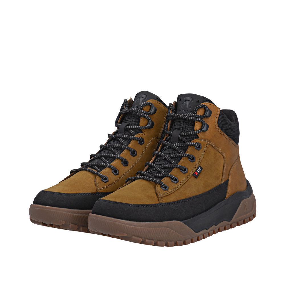Rieker U1571-68 Black Butterscotch Boots