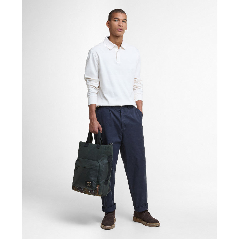 Barbour Field Sage/Classic Wax Backpack