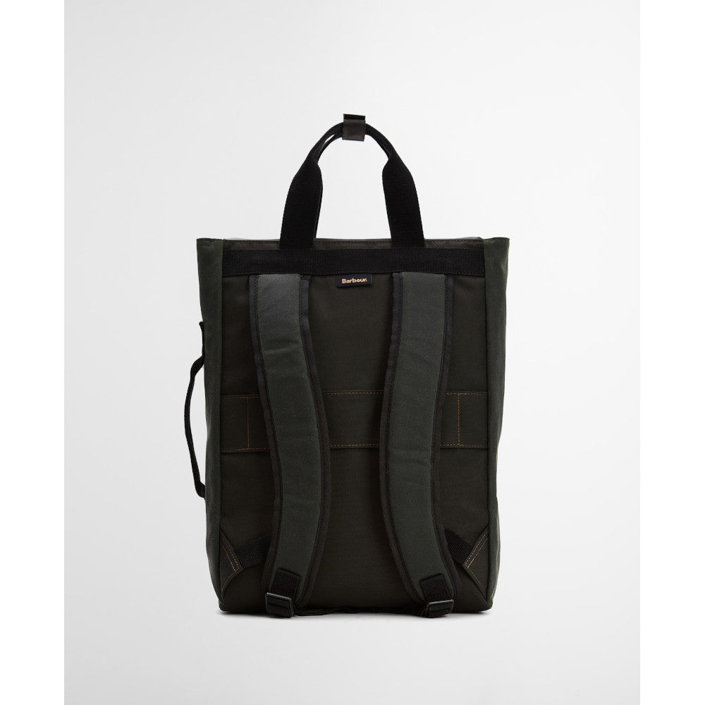 Barbour Field Sage/Classic Wax Backpack