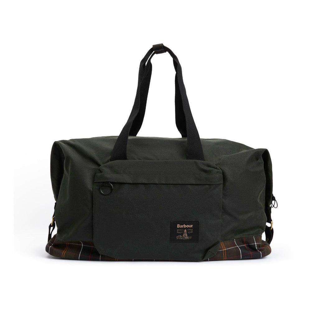 Barbour Field Sage/Classic Wax Holdall