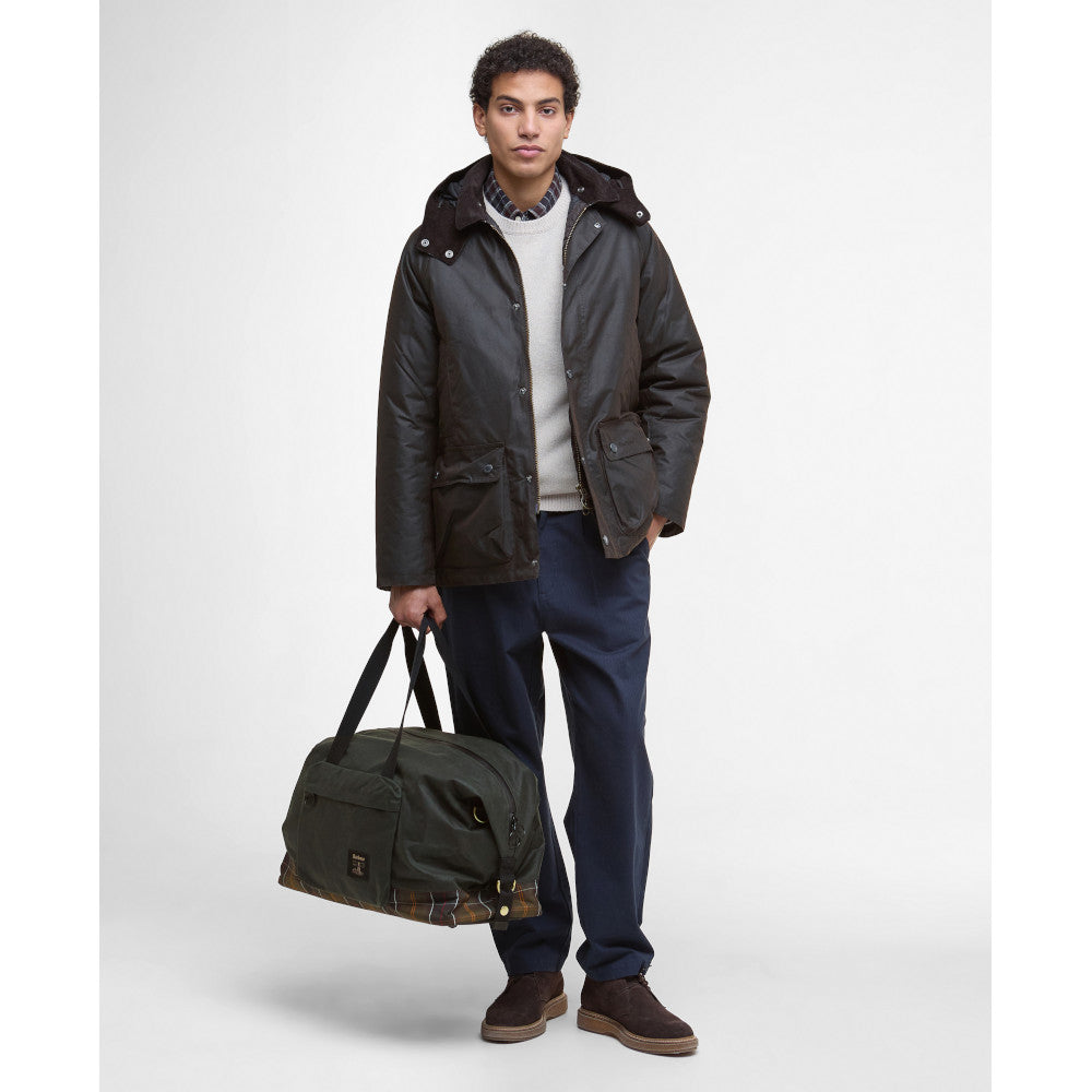 Barbour Field Sage/Classic Wax Holdall