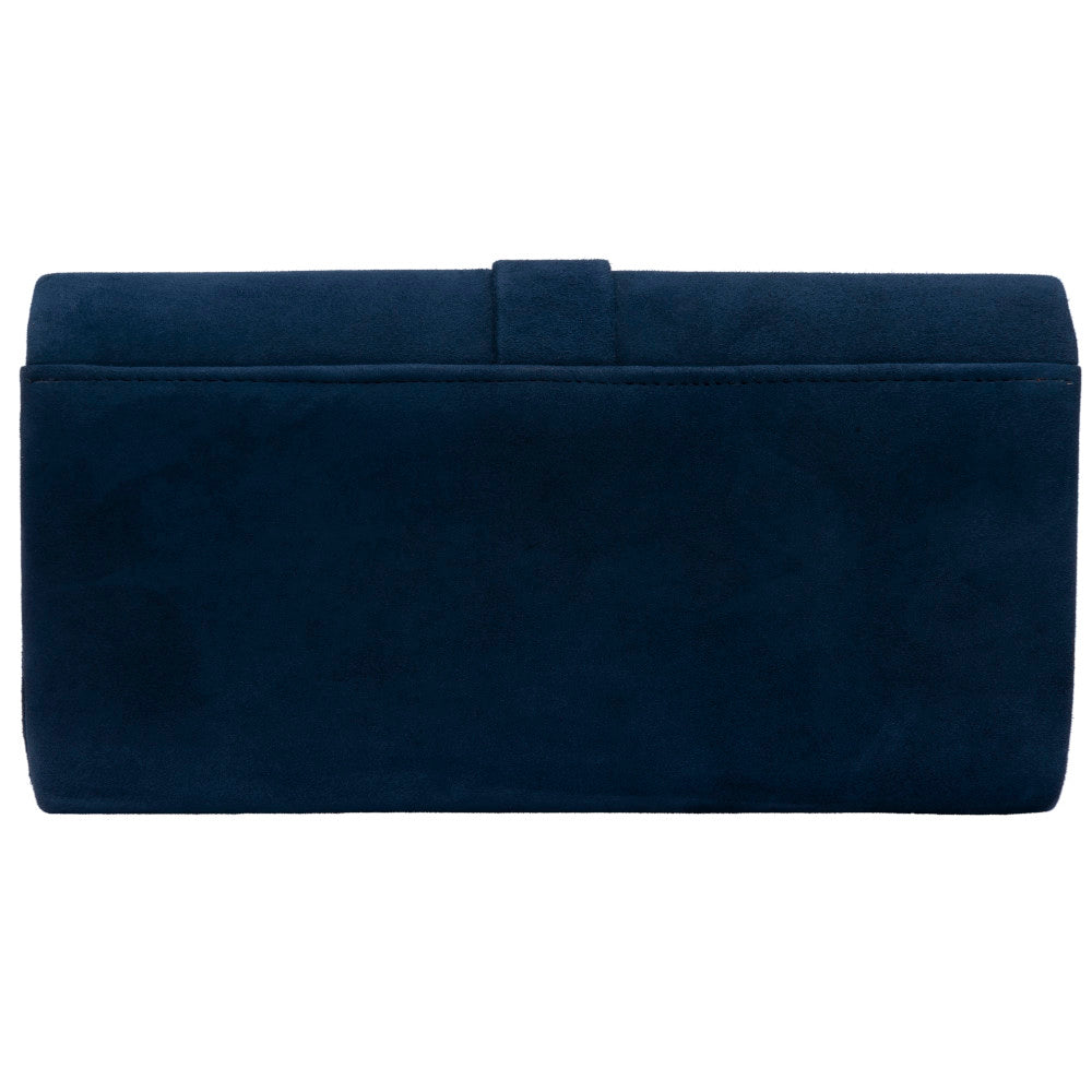 Lotus Aletta Navy Suede Handbag