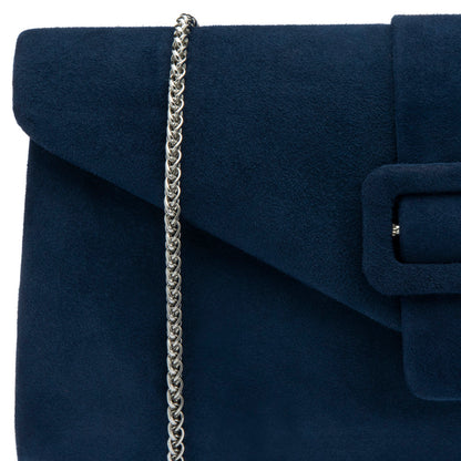 Lotus Aletta Navy Suede Handbag