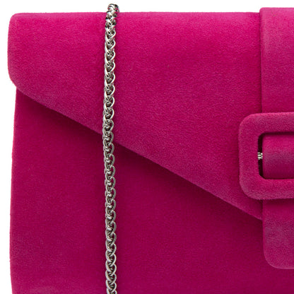 Lotus Aletta Pink Suede Handbag