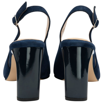 Lotus Luciana Navy Suede Shoe