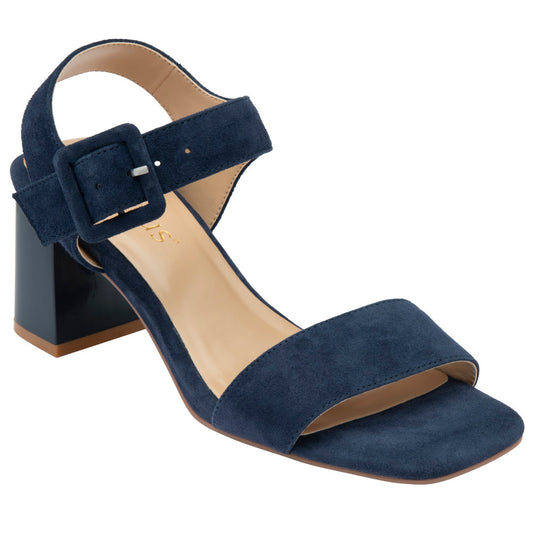 Lotus Norah Navy Suede Sandals