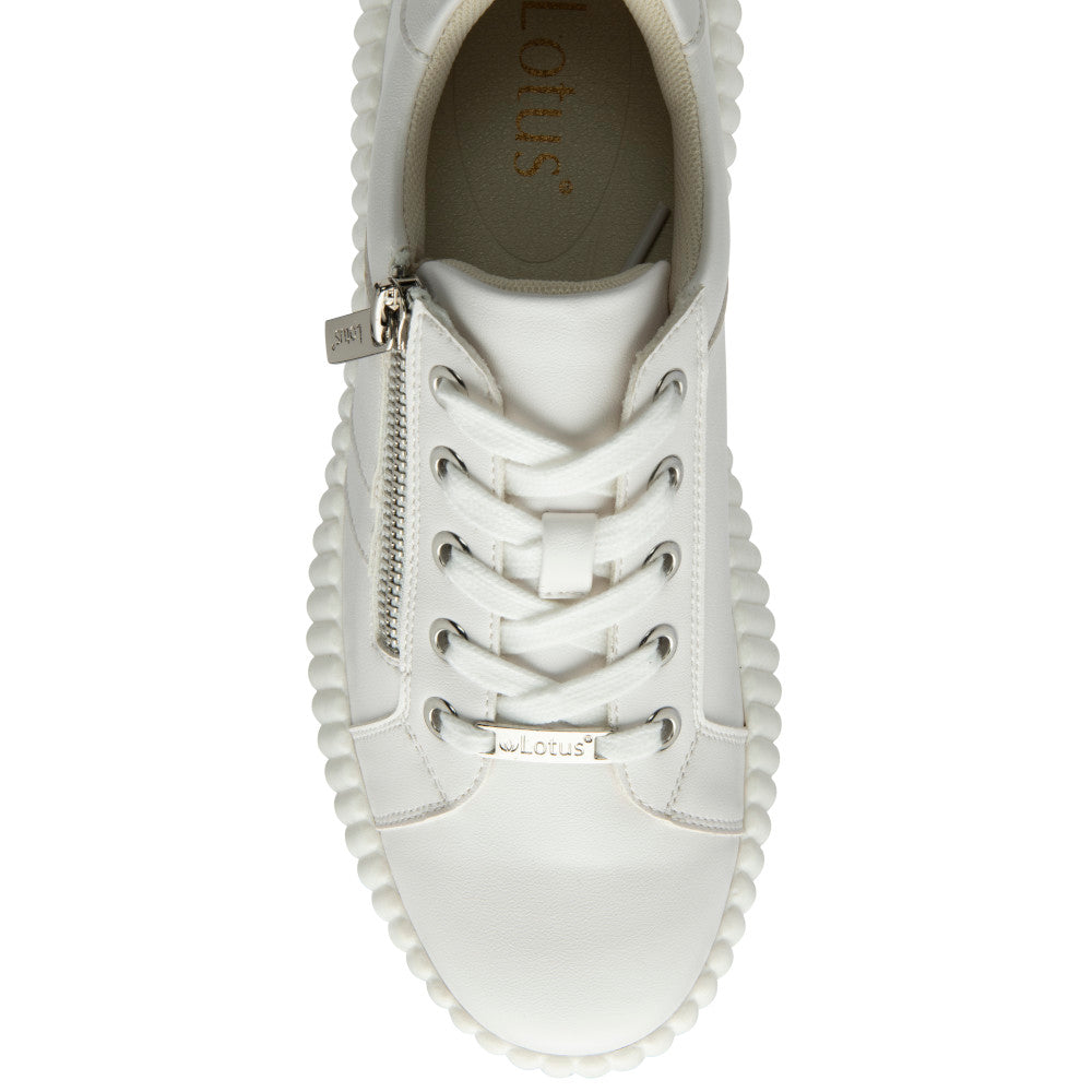 Lotus Kora White Trainers