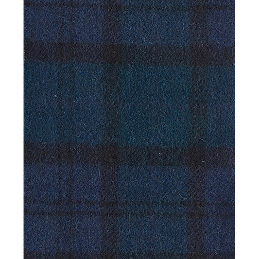 Barbour Tartan Lambswool Black Slate Scarf