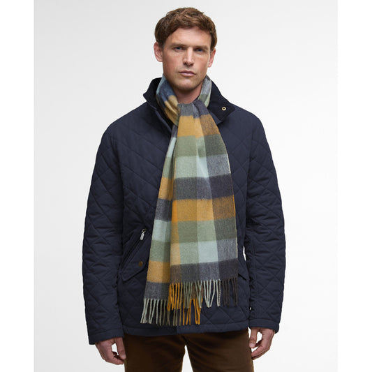 Barbour Tartan Lambswool Forest Scarf