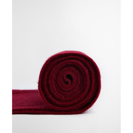 Barbour Plain Lambswool Biking Red Scarf