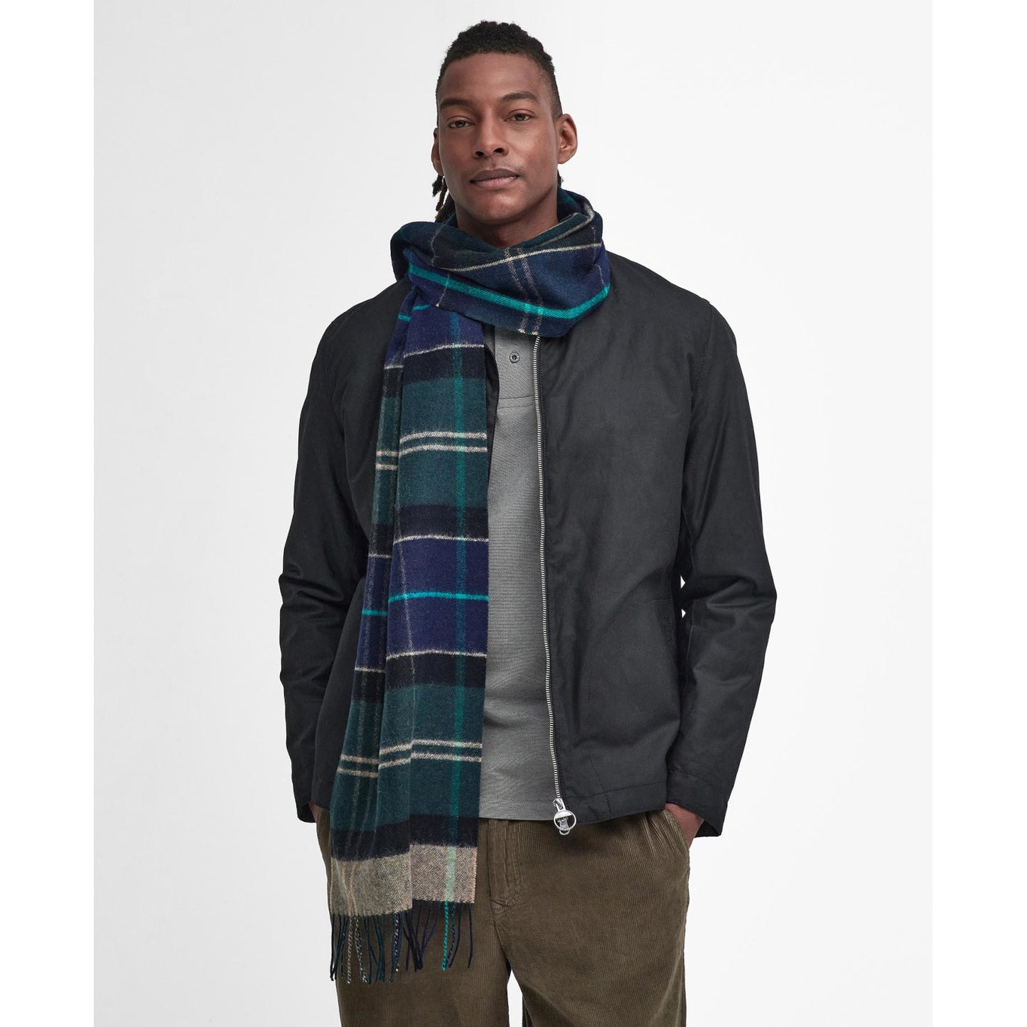 Barbour Inverness Green Scarf