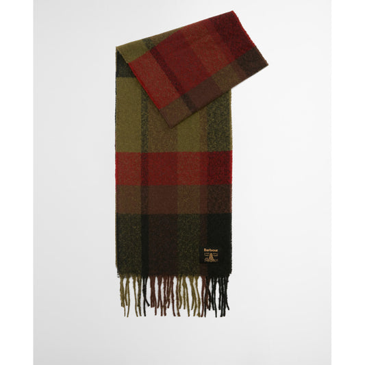 Barbour Westerdale Olive Scarf