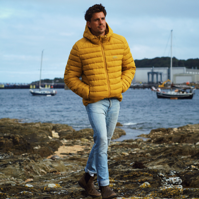 Bleubird Tabor Jacket - Mens - Mustard