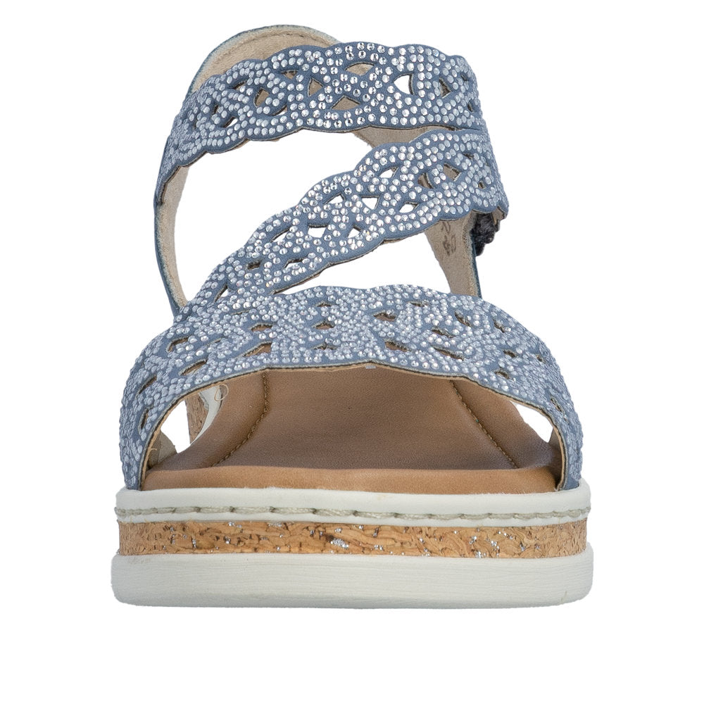 Rieker V4150-14 Indigo Sandals