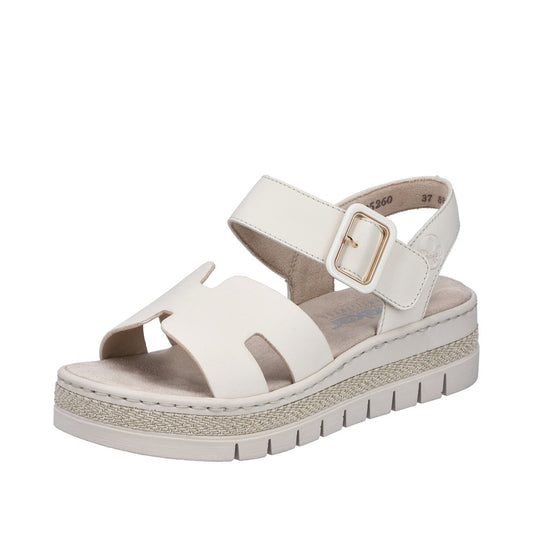 Rieker V4952-60 Porcelain Sandals