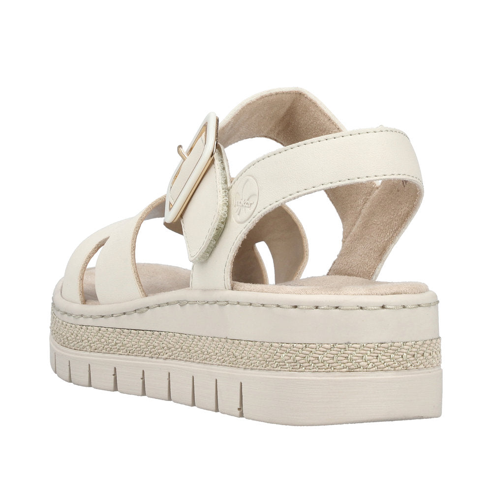 Rieker V4952-60 Porcelain Sandals