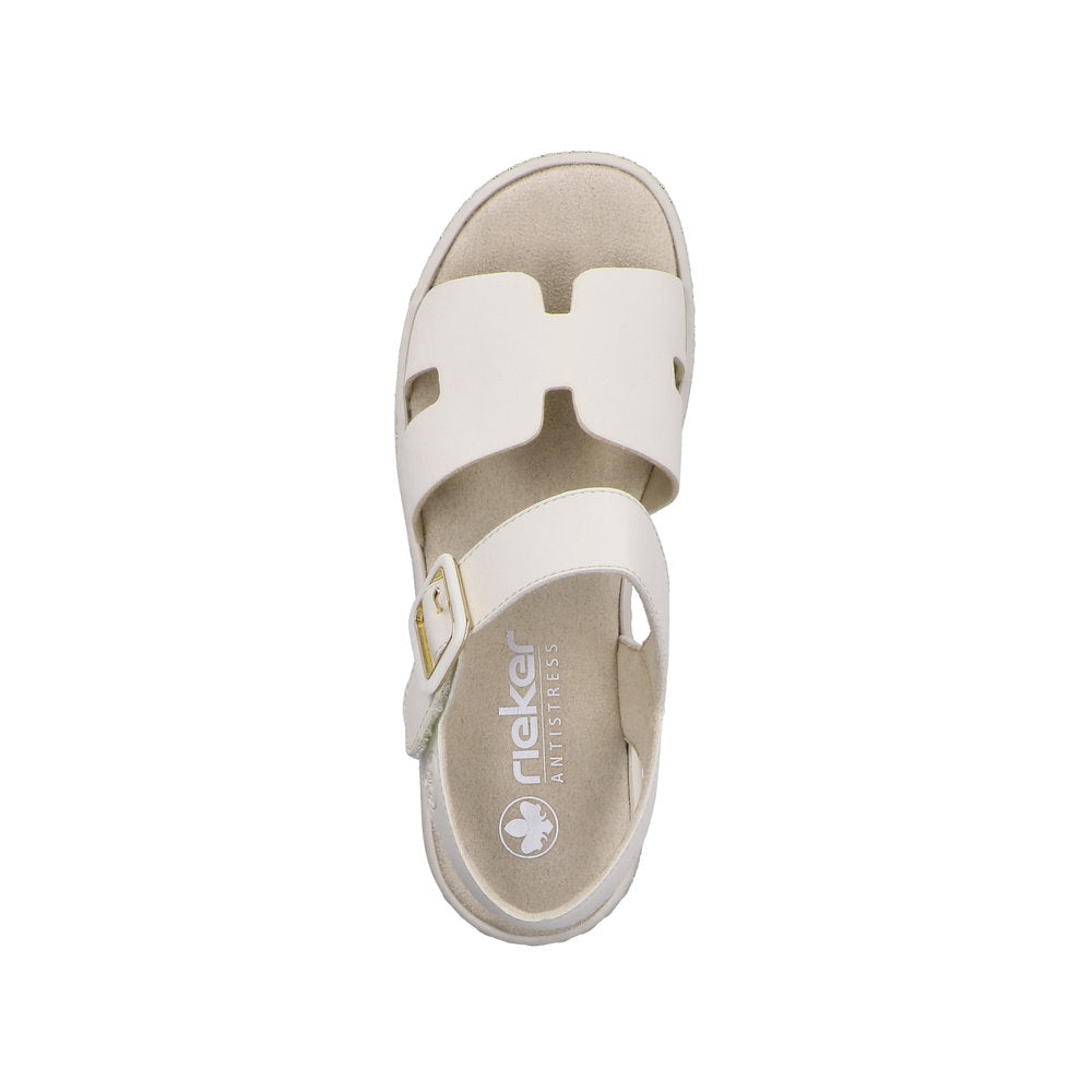 Rieker V4952-60 Porcelain Sandals