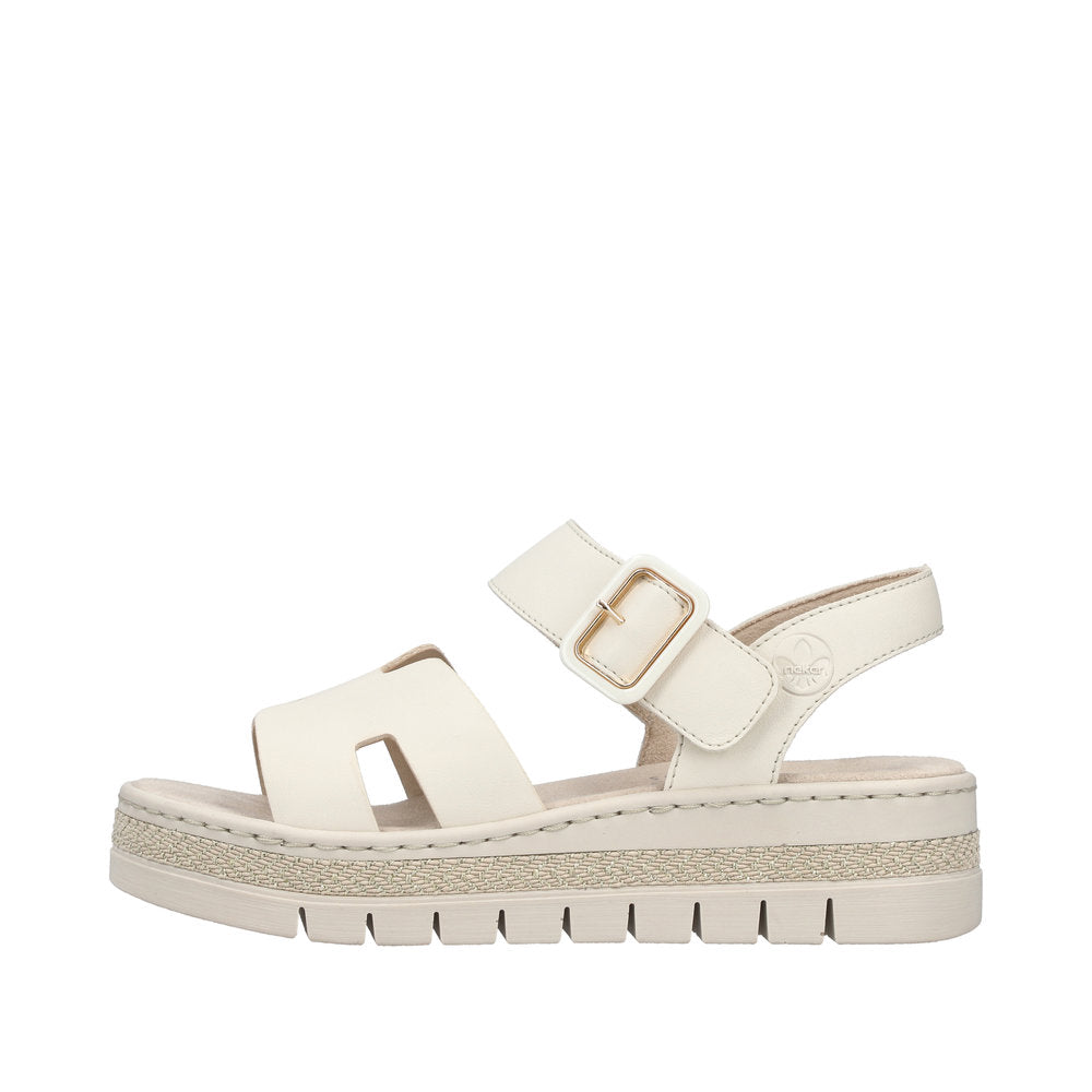 Rieker V4952-60 Porcelain Sandals
