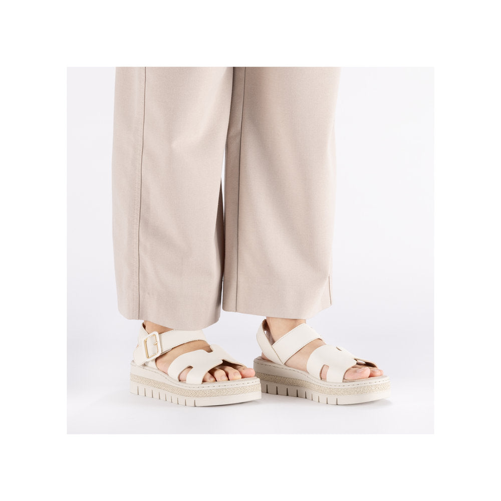 Rieker V4952-60 Porcelain Sandals