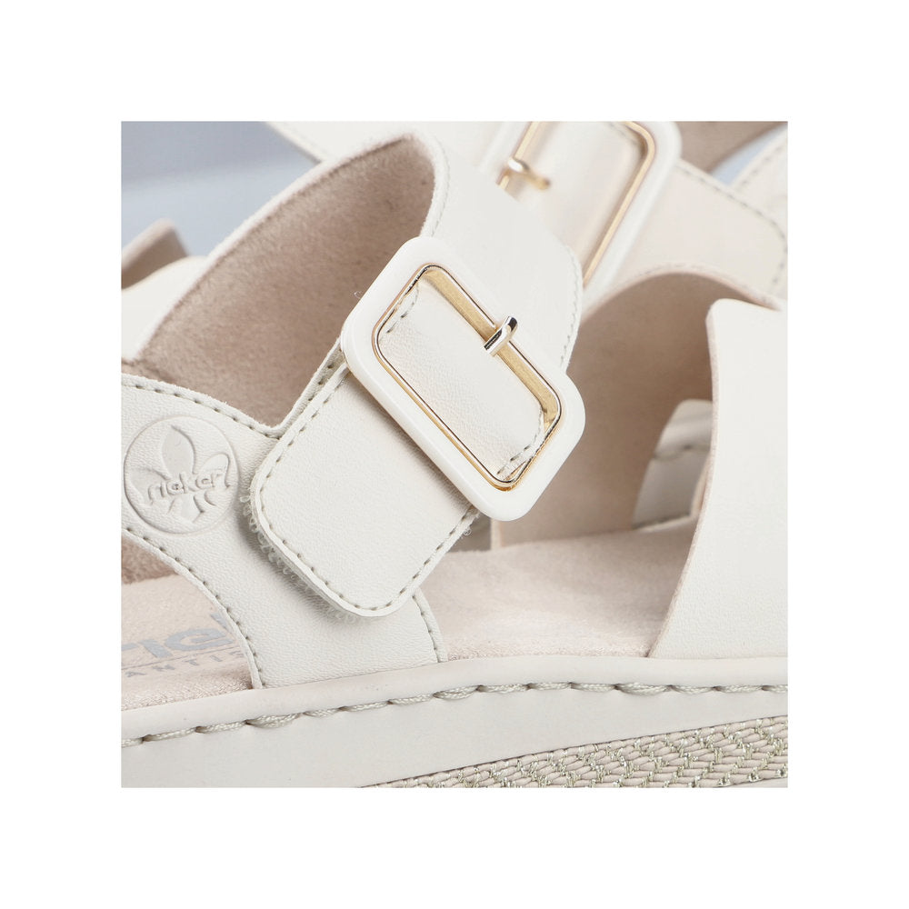 Rieker V4952-60 Porcelain Sandals
