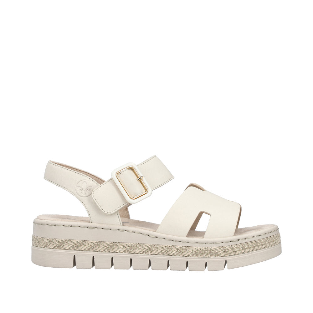 Rieker V4952-60 Porcelain Sandals
