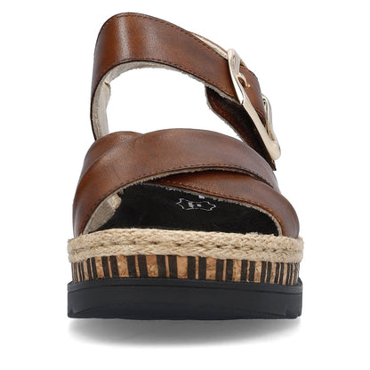 Rieker V7951-24 Deer/Peanut Sandals