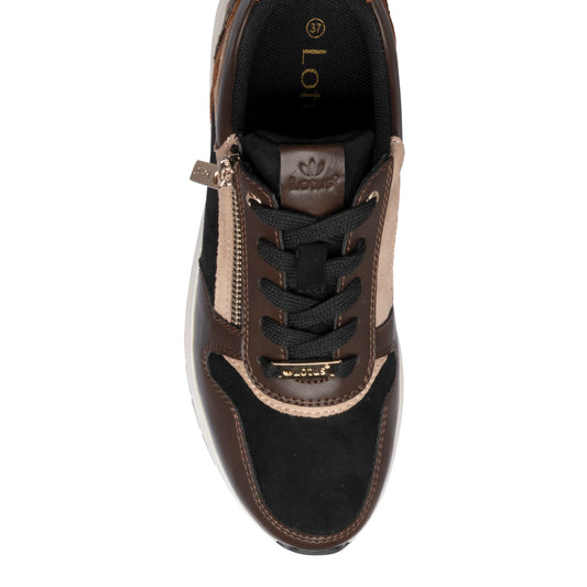 Lotus Venus Brown/Black Shoes