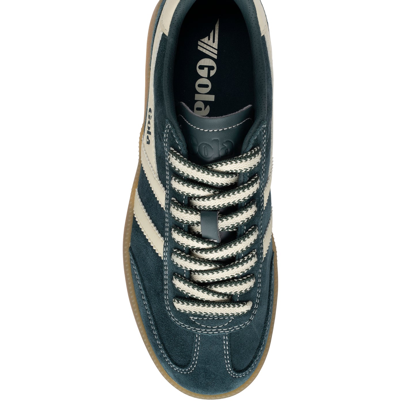 Gola Viper 78 Dark Teal/Off White/Gum Trainers