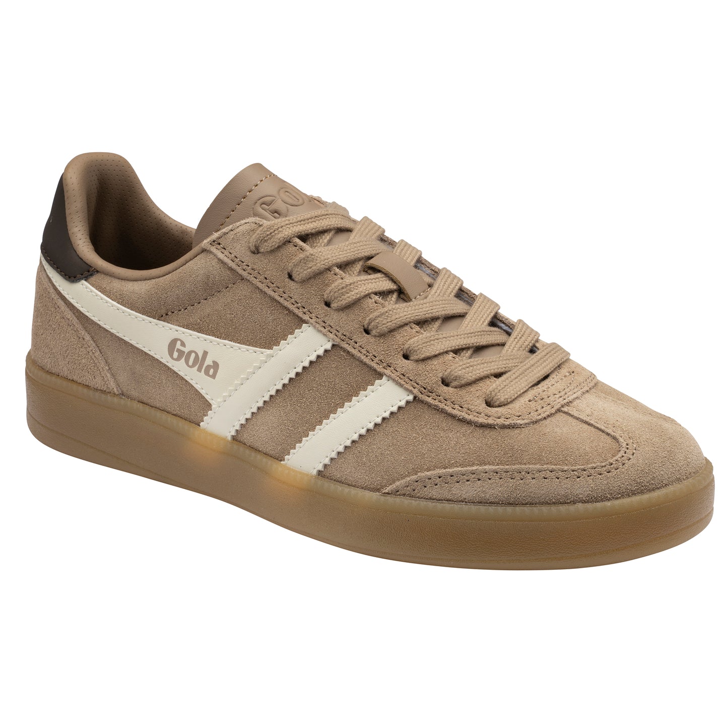 Gola Viper Cappuccino/Off White/Dark Brown/Gum Trainers
