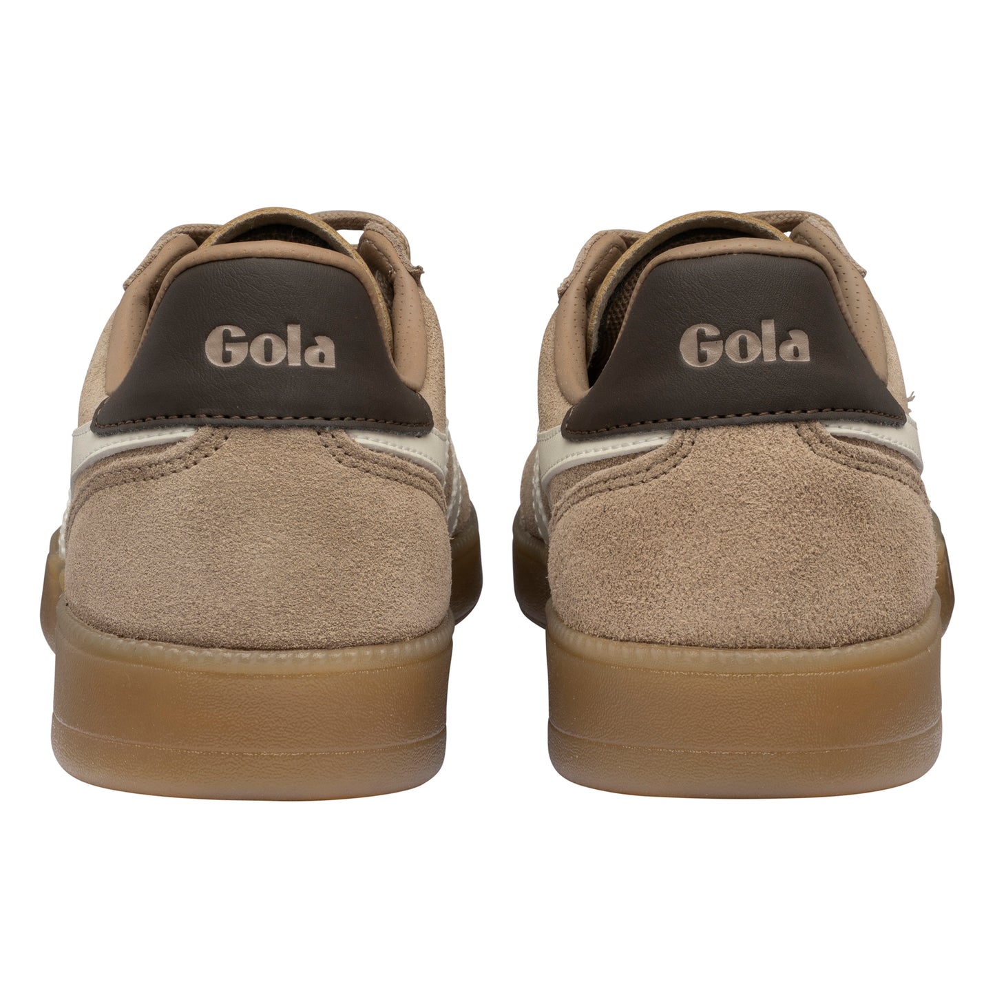 Gola Viper Cappuccino/Off White/Dark Brown/Gum Trainers